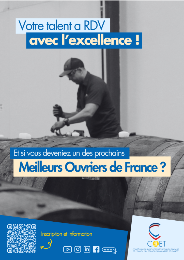 Fédération des Tonneliers de France - 28ème concours « Un des Meilleurs Ouvriers de France » : rendez-vous avec l’excellence